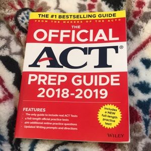 ACT prep book 2018-2019
